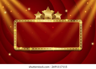 red background with copy space for banner design