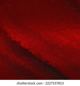  Red background from cubes. Vector illustration for your graphic design.Vector illustration for your graphic design.