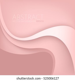 Red background curve and line element vector overlap paper layer with space for text and message artwork design