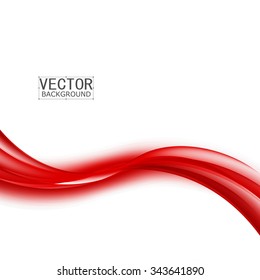 Red background curve. Vector abstract red background design wavy. Brochure design templates collection and waving