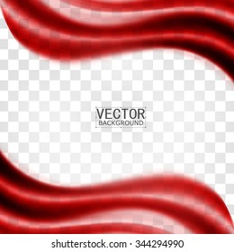 Red background curve. Vector abstract red background design wavy. Brochure design templates collection and waving