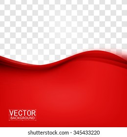 Red background curve. Vector abstract red background design wavy. Brochure design templates collection and waving