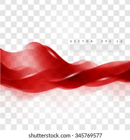 Red background curve. Vector abstract red background design wavy. Brochure design templates collection and waving