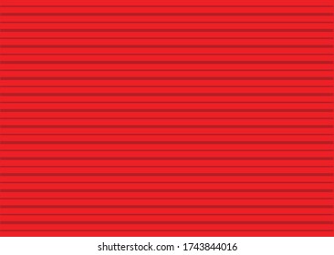 Red Background Design, sehr exklusive Line Variationen. Minimale Deckengestaltung. Farbenfroher Halbtonverlauf. Zukünftige geometrische Muster. EPS 10 Vektor.  Zukunftslinien