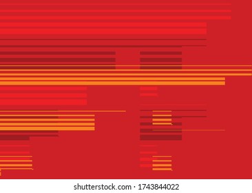 Red Background Design, very exclusive line variations. Minimal cover design. Colorful halftone gradient. Future geometric patterns. EPS 10 vector.  Future line patterns