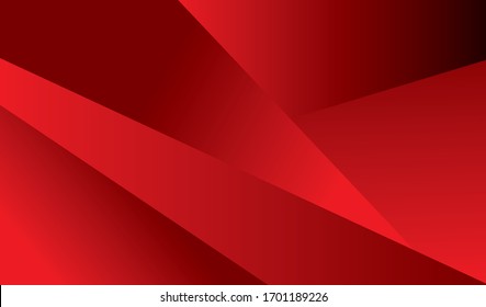 Red Background with different angle red gradient tone vector graphic