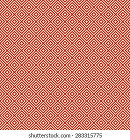 red background endless east diagonal pattern, vector illustration