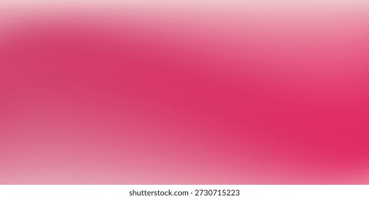 Fondo rojo que fluye sobre fondo abstracto suave del Vector del gradiente, arte calmante y sereno.