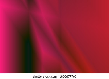 red background with geometric black lines