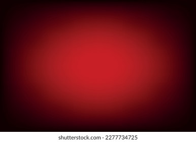 Red background with gradient backlight.