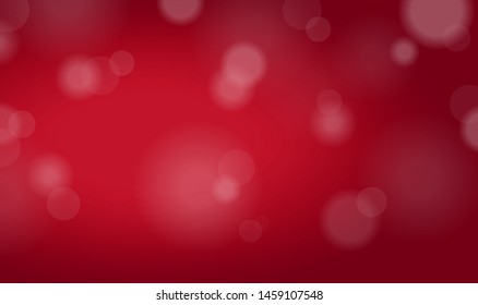 Red background with gradient and bokeh
