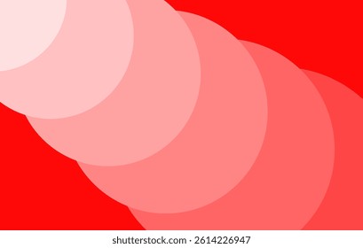 Red background Gradient Color Abstract Art