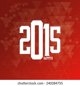 a red background with a happy new year message