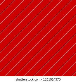 Red background in lines seamless pattern. Vector illustration.