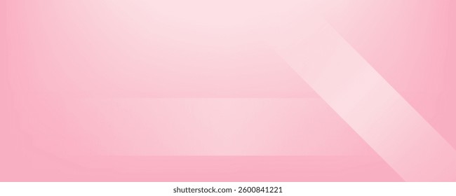 Red background. Minimal 3d shelf. Room in the 3d. For backdrop,wallpaper,background. Space for text. vector background.