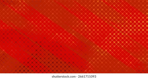 fundo vermelho. Projeto abstrato de fundo de luz vermelha geométrica mínima. Vetor EPS 10
