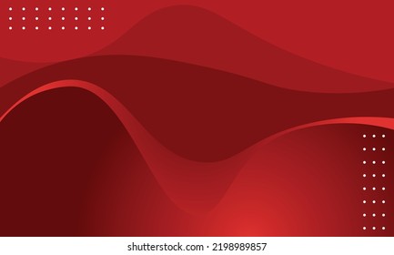 red background with oral wave 3