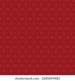 Fondo rojo del modelo inconsútil chino oriental. Adecuado para su uso como Plantilla de diseño con un tema chino del Año Nuevo o del sudeste asiático.
