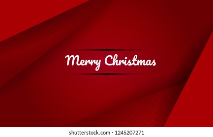 Red background overlap dimension grey vector illustration message board for text and message design modern website