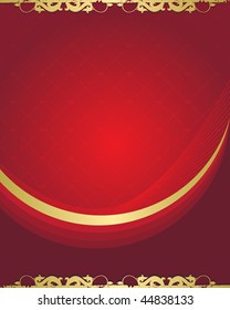 Red background with place for your text