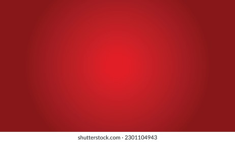 red background with radial red gradient vector abstract background	