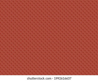 Red background with rhombuses. Seamless vector illustration. 