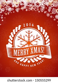 red background snowflakes christmas christmas card with calligraphic and typographic elements red background snowflakes christmas laughing classical holiday traditional snowfall vacation scene border