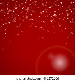 red background with sparks