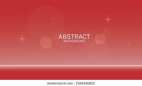 Red background with spot lights.