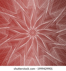 Red background with a star for use in web design