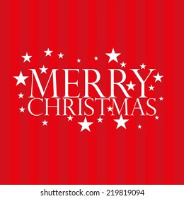 a red background with stripes, stars and text for christmas