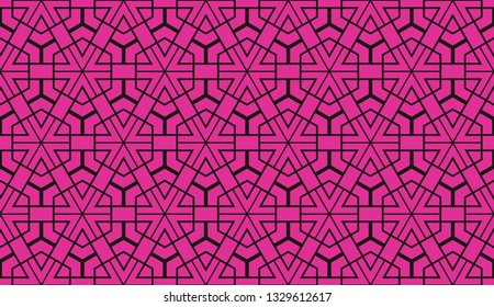 Red background. For textile, holiday decoration,fabric,cloth,gift paper,prints,decor. Vector illustration