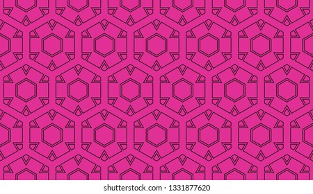 Red background. For textile, holiday decoration,fabric,cloth,gift paper,prints,decor. Vector illustration