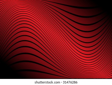 Red background twisted