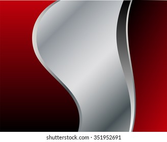 Red background vector infographic information graphic for message and text design
