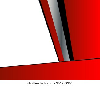 Red Background Vector Infographic Information Graphic Stock Vector 