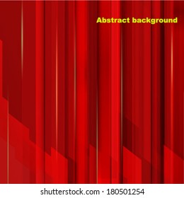Red background in vintage style.