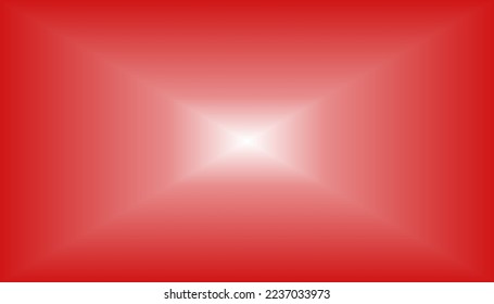 red background with white abstract pattern