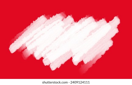 ein roter Hintergrund mit weißen Farbstrichen