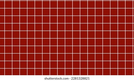 Red background of white squares