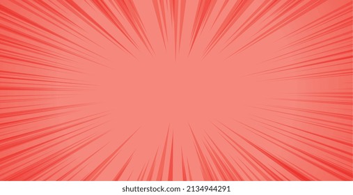 fondo rojo con líneas de zoom
