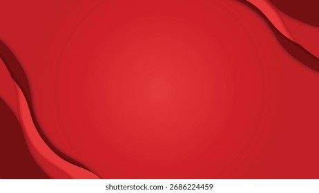Rote Hintergründe mit Luxus-Design Vektor eps 10	