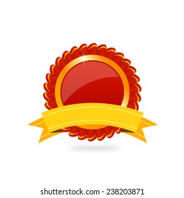 Red badge