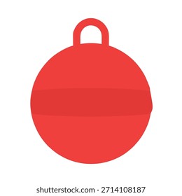 Red balloon Illustrator graphic isolated