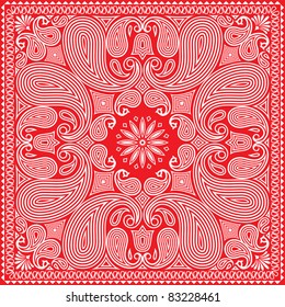 Red Bandana Design