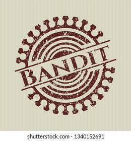 Red Bandit distressed rubber grunge texture stamp
