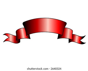 Red banner