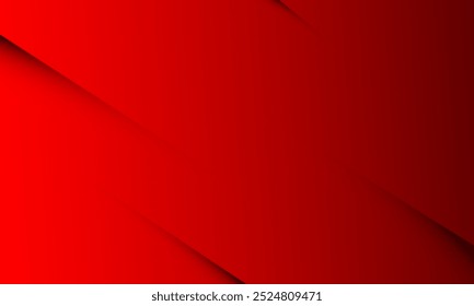 Red banner abstract background. Vector illustration