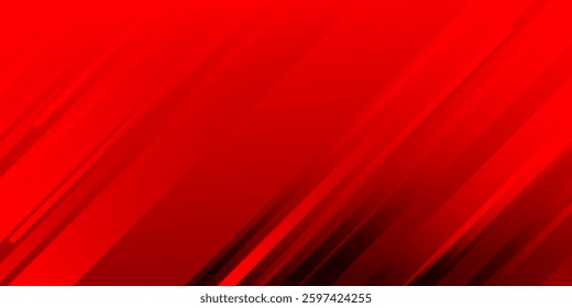 red banner background. abstract background. slash effect on red background