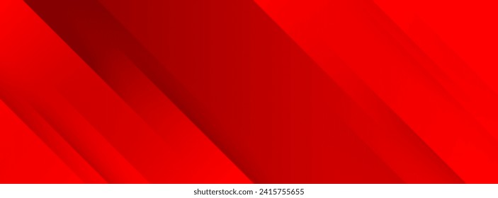 Red banner background, gradient, slash effect style.Abstract ,bright color. Vector background